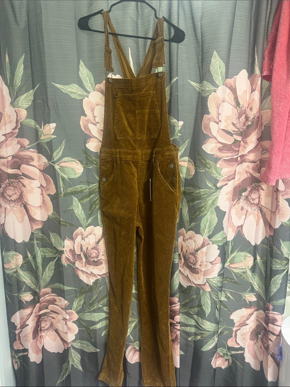 Judy Blue Brown Corduroy Women's Overalls